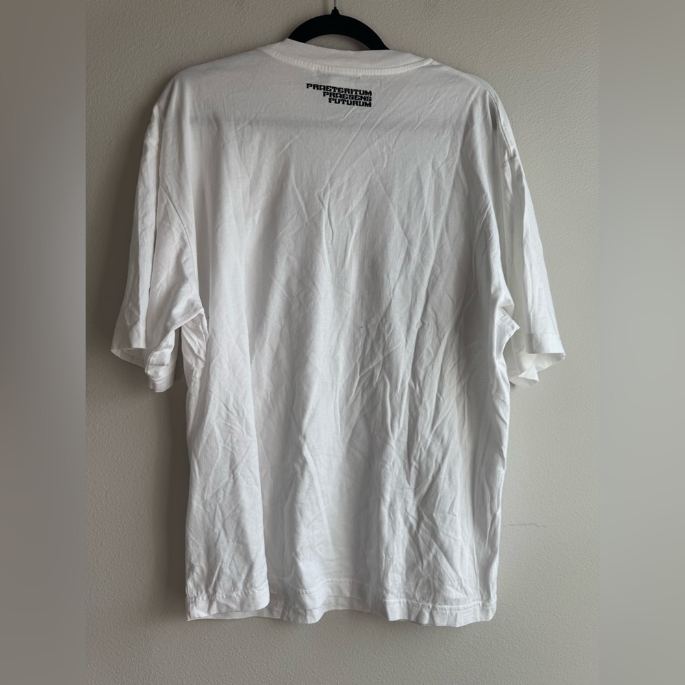 Acne Studios Extorr Statue Tee White Gray Graphic 100% Cotton size men’s small - Picture 5 of 5